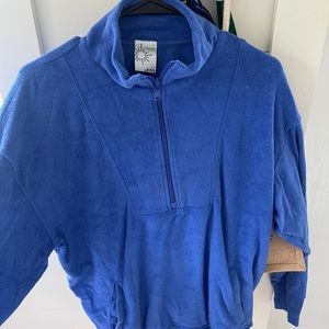 Aerie Terry Cloth Quarter Zip